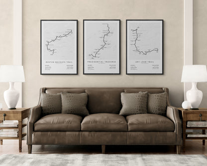 BMT (North Carolina) Trail Wall Decor in Modern Interior Decor