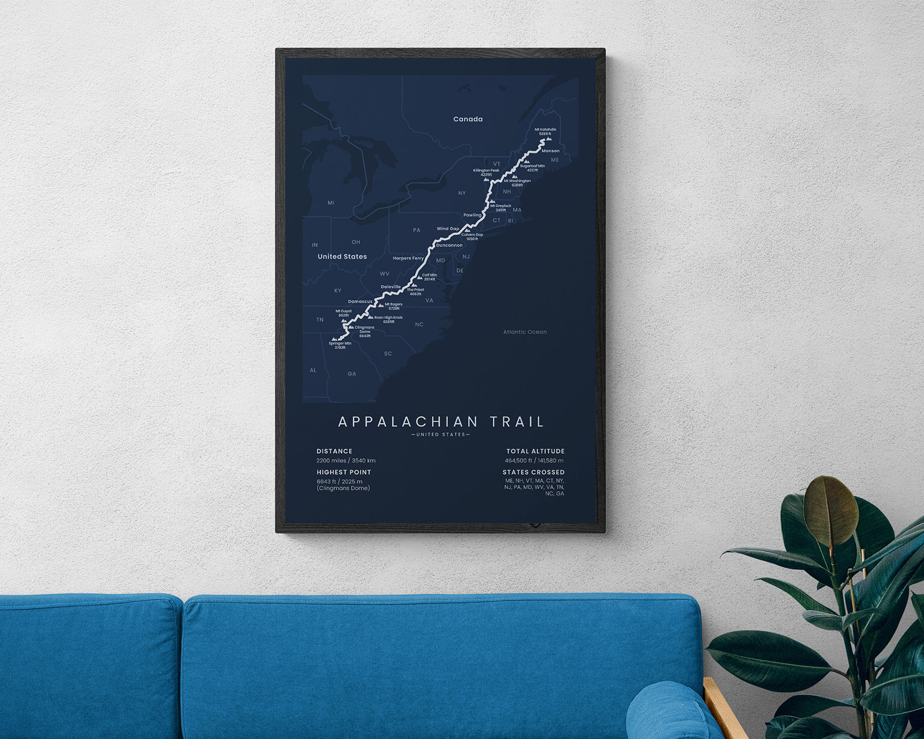 Appalachian Trail Poster (AT)