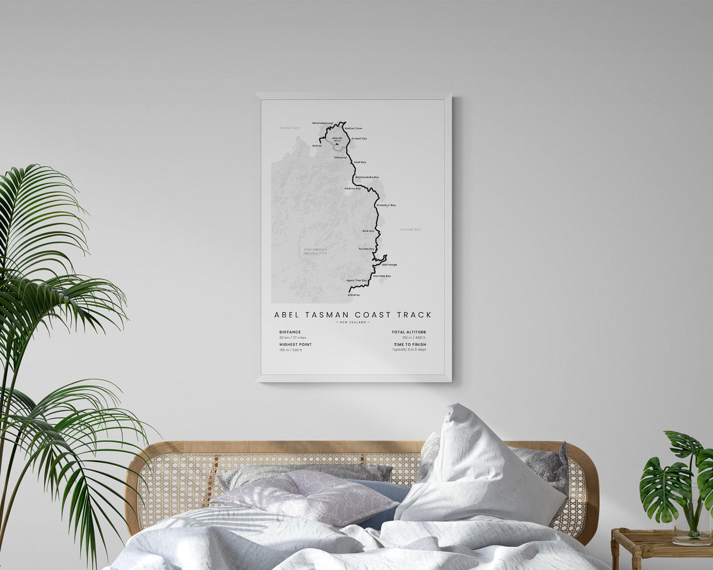 Framed Map Poster